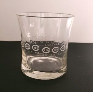 Cincinnati Reds VIP Club Rocks Drink Glass